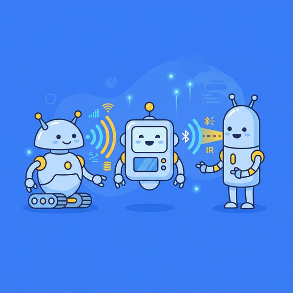 Bluetooth vs Wi-Fi vs Infrared: How Robots Talk to Each Other
