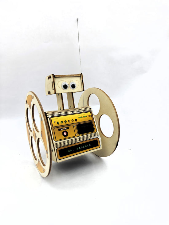 Mr. Balance RC robot in action — self-balancing on two wheels