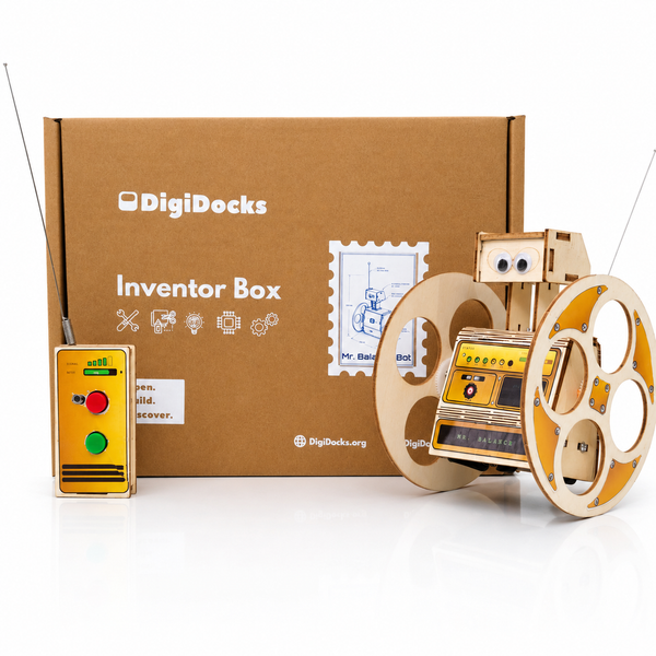 Mr. Balance — Build Your Own Self-Balancing RC Robot | DIY STEM Science Kit | Ages 8–15