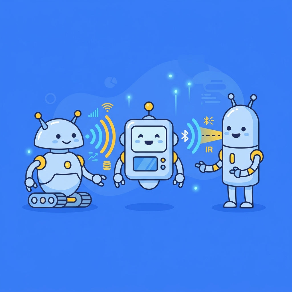 Bluetooth vs Wi-Fi vs Infrared: How Robots Talk to Each Other