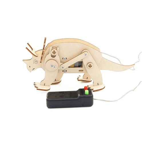 RC Dinosaur — Build Your Own Remote-Control Triceratops | DIY STEM Science Kit | Ages 8–15